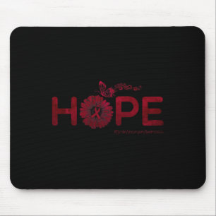Butterfly Brain Aneurysm Awareness Gifts  Mouse Pad
