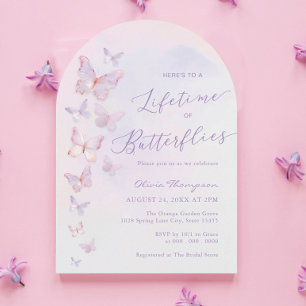 Butterfly Bridal Shower Invitation