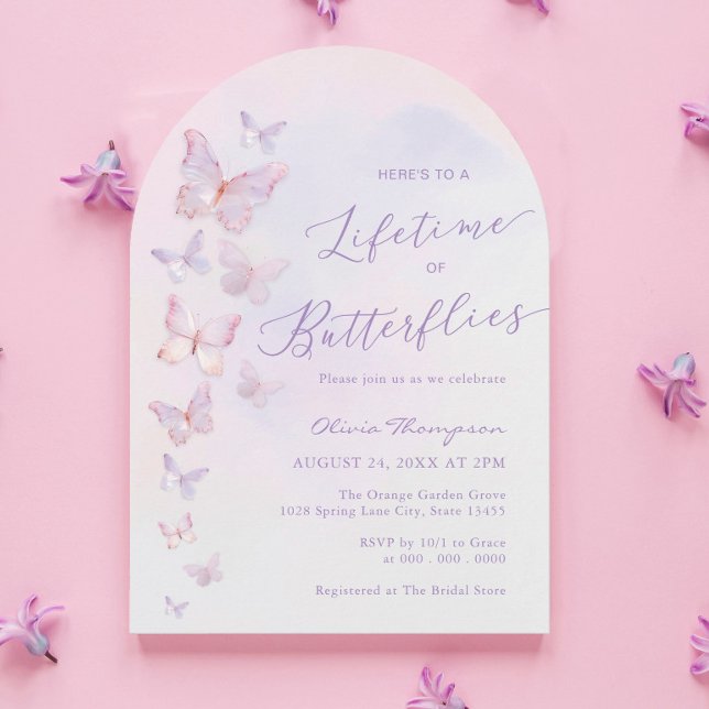 Butterfly Bridal Shower Invitation (Creator Uploaded)