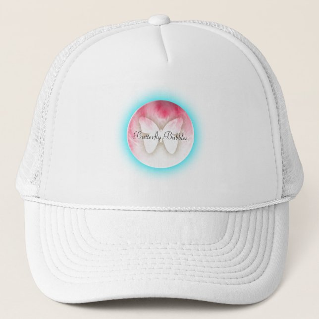 Butterfly Bubbles Trucker Hat (Front)