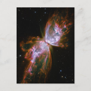 Butterfly / Bug Nebula Hubble Space Postcard