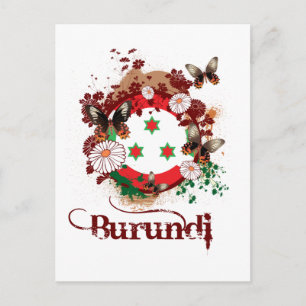 Butterfly Burundi Postcard