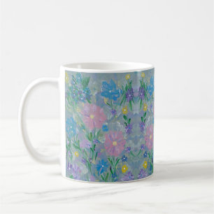 Butterfly Bush Floral Coffee Mug