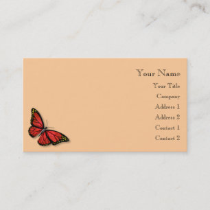 Butterfly Business Card