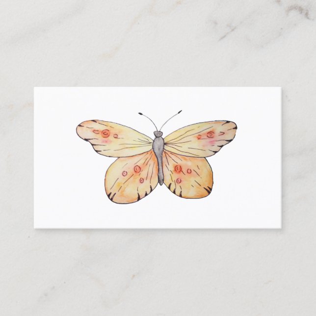 Butterfly Business Card (Front)