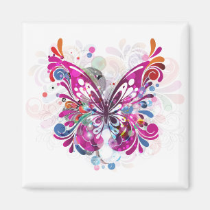 Butterfly ~ Butterflies Customise Template Magnet