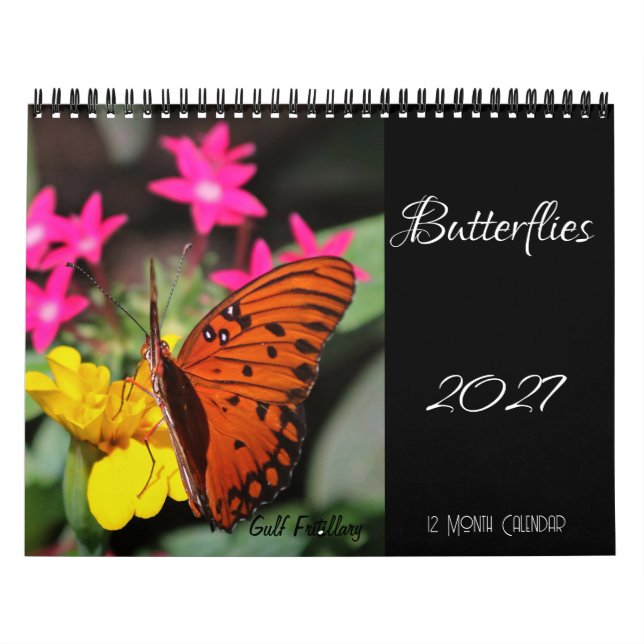 Butterfly Calendar 2027 (Cover)