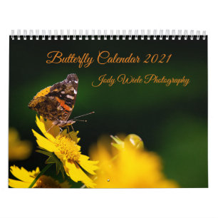 Butterfly Calendar by Jody Wiele Photography