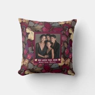 Butterfly Camo Best Grandma Rustic Decor Vintage Cushion