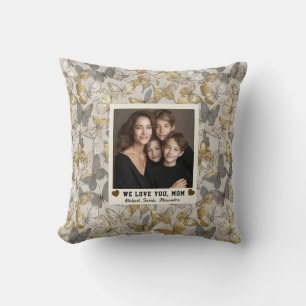 Butterfly Camo Best Mum In Law Home Styling Luxury Cushion