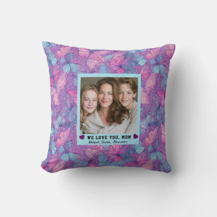 Butterfly Camo Godmother New Mum Nursery Decor Cushion
