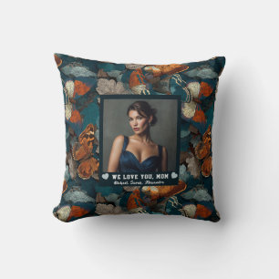 Butterfly Camo Happy Birthday Mum Indoor Cushion