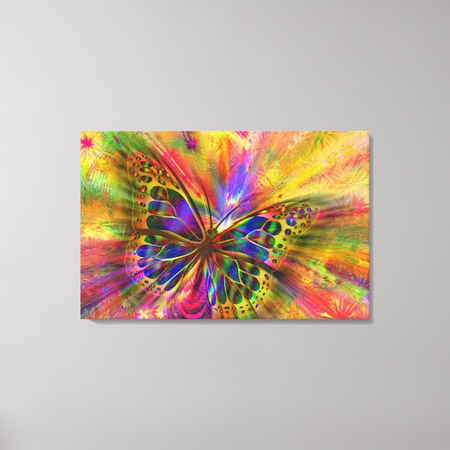 Butterfly Canvas Print (Front)