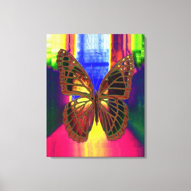 Butterfly Canvas Print (Front)