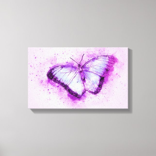 Butterfly Canvas Print (Front)