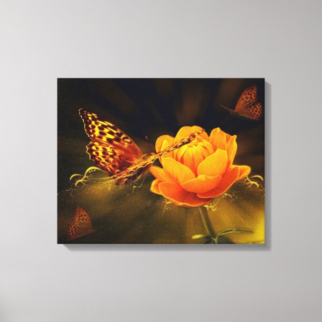 Butterfly Canvas Print (Front)