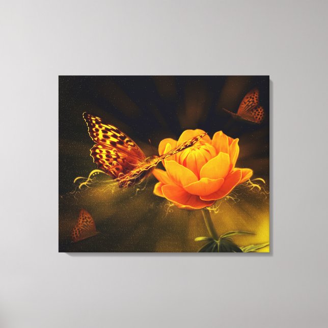 Butterfly Canvas Print (Front)