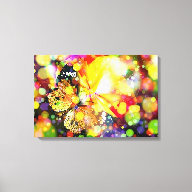 Butterfly Canvas Print (Front)