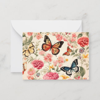Butterfly card