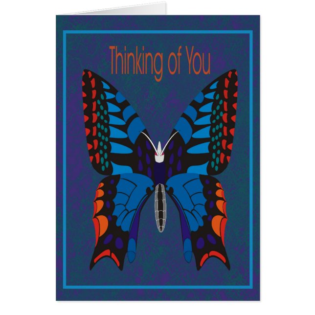 butterfly  card (Front)