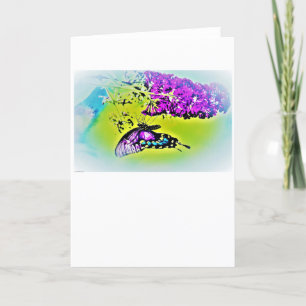 Butterfly, card
