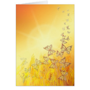 Butterfly card