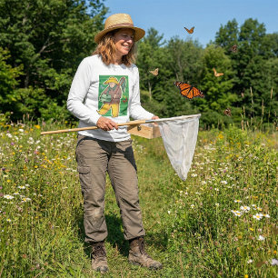 Butterfly Catcher Retro Nature Explorer T-Shirt
