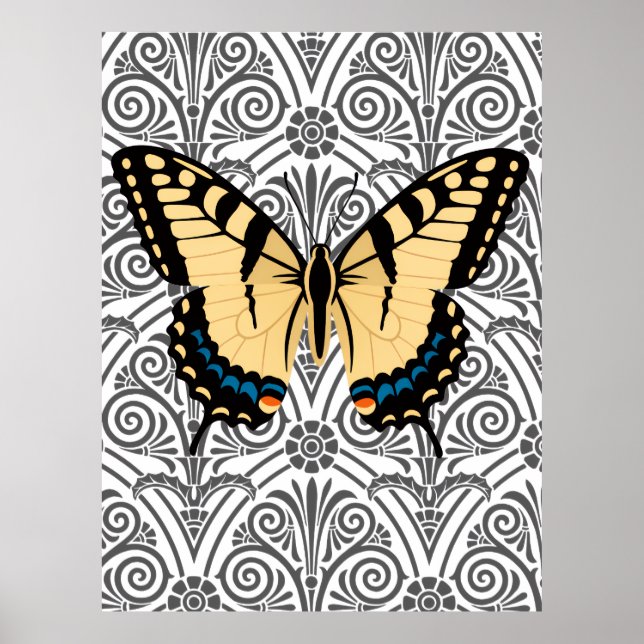 Butterfly Centre of Attention Poster (Front)