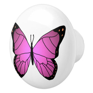 Butterfly Ceramic Knob