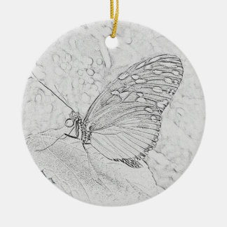 Butterfly Ceramic Tree Decoration