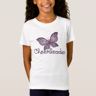 Butterfly Cheerleader T-Shirt