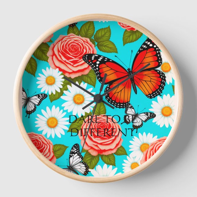 BUTTERFLY CLOCK (Front)