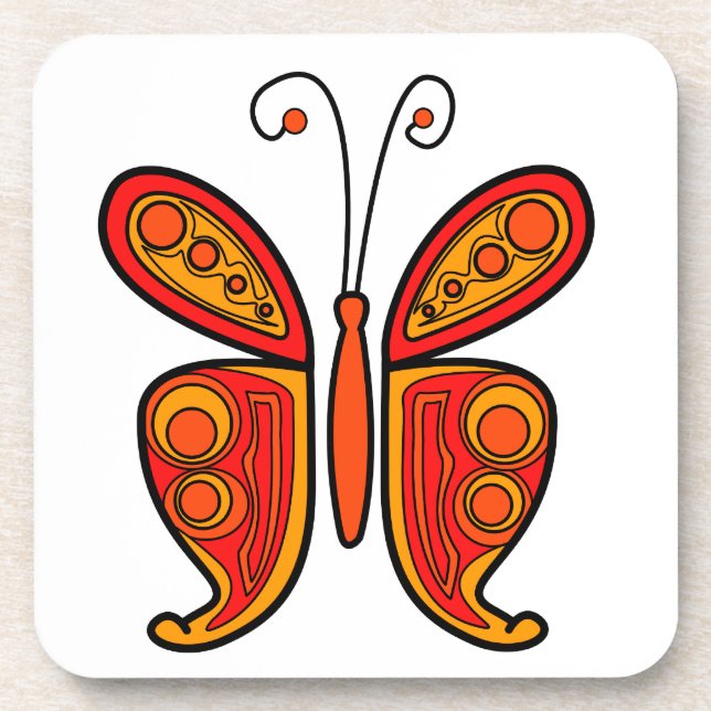 butterfly coaster (Front)