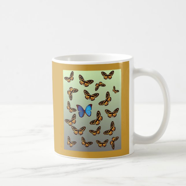 butterfly coffee mug (Right)