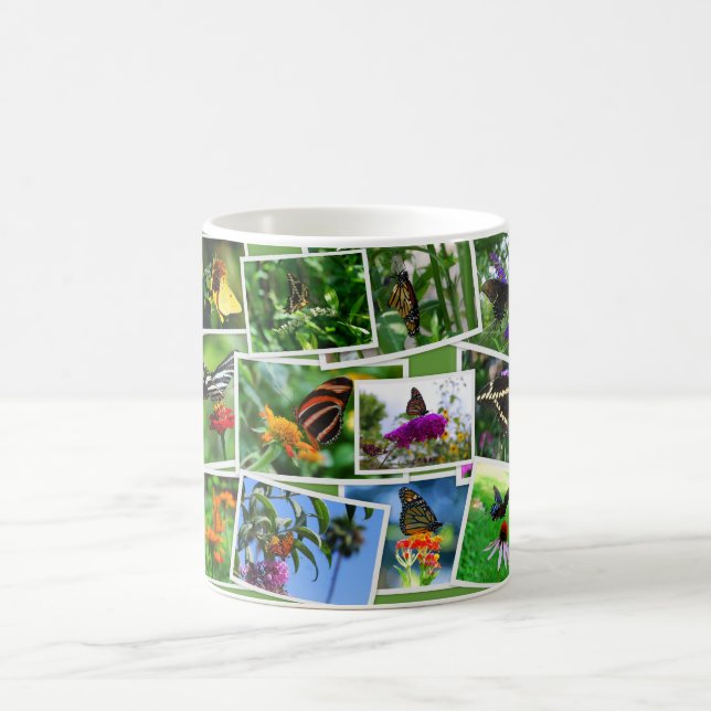 Butterfly Collage Mug (Center)