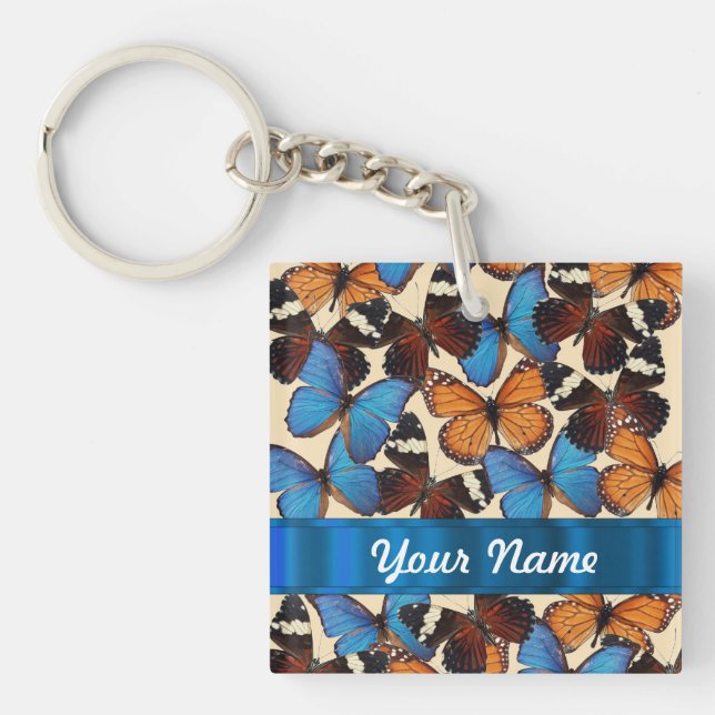 Butterfly collection key ring (Front)