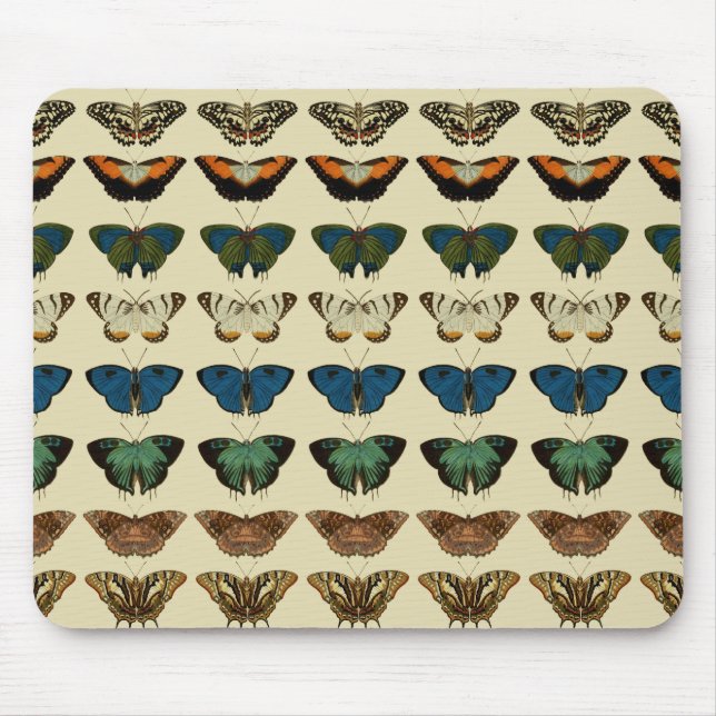 Butterfly Collection Mouse Pad (Front)