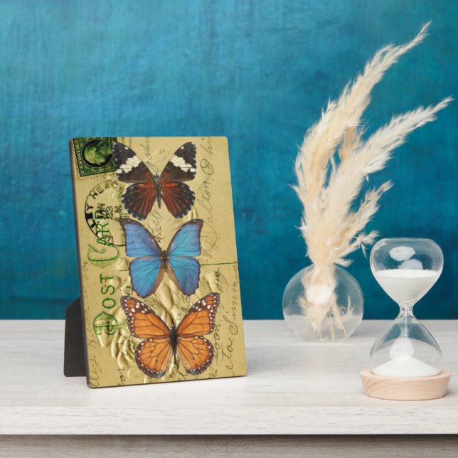 Butterfly collection plaque (Side)
