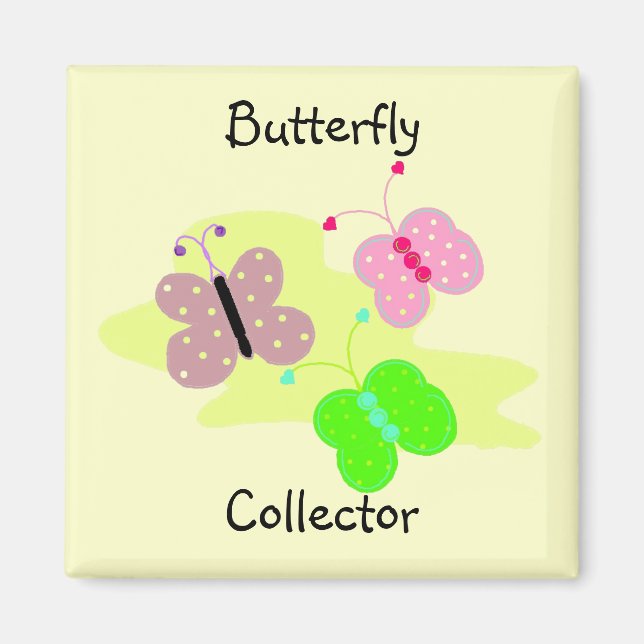 Butterfly Collector Magnet (Front)