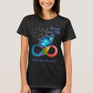 Butterfly Colon Cancer Awareness  T-Shirt