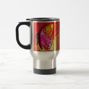 Butterfly Colour Blast Travel Mug