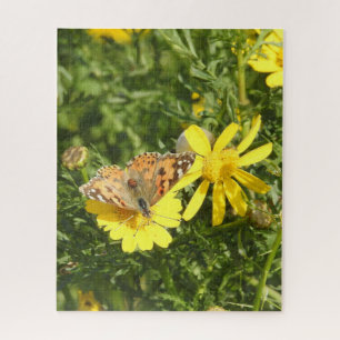 Butterfly Colourful Flower Puzzle