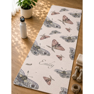 Butterfly colourful Pattern Yoga Mat