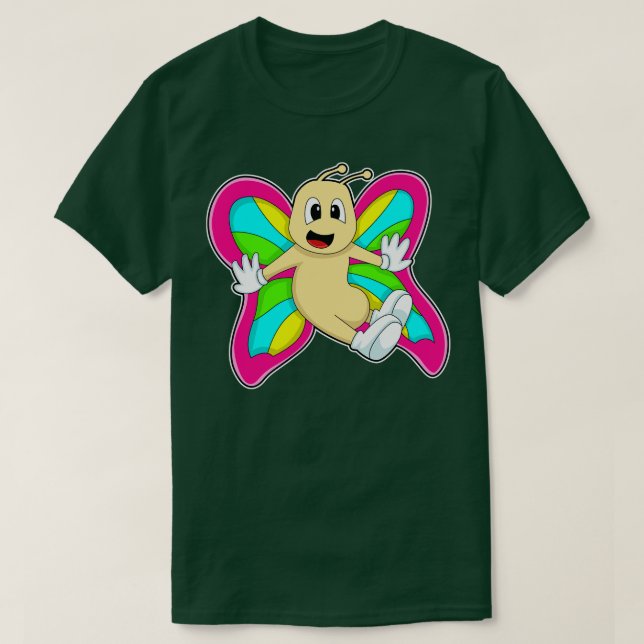 Butterfly colourful T-Shirt (Design Front)