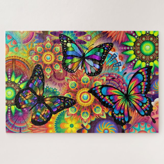 Butterfly Colours Jigsaw Puzzle (Horizontal)