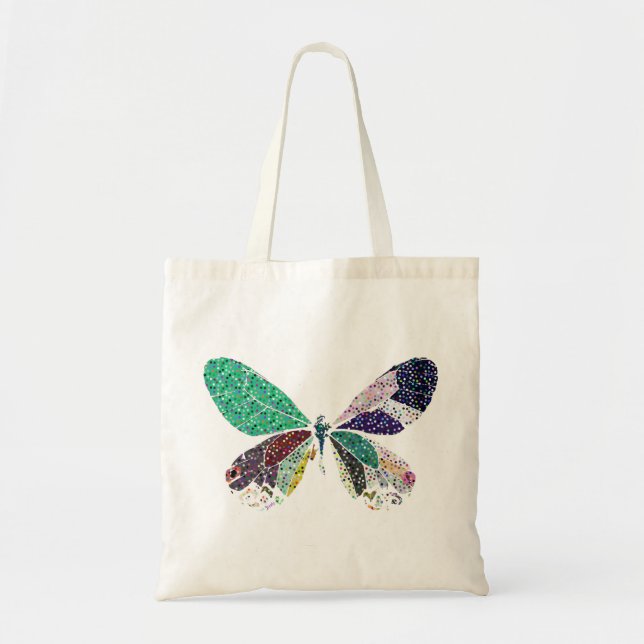 butterfly colours tote bag (Front)