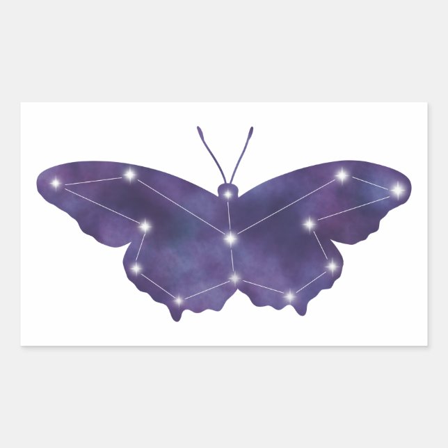 Butterfly Constellation Sticker (Front)