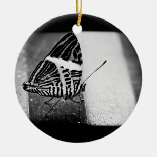 butterfly crossing ceramic tree decoration