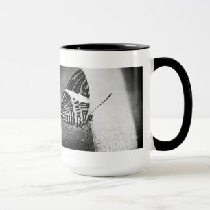 butterfly crossing mug