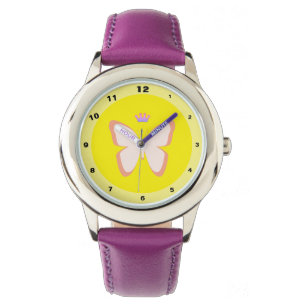 Butterfly & Crown - Princes Garden (Kids Watch) Watch